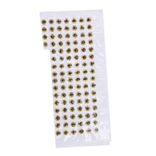 Goldfischaugen 100 Stück 4mm Weich 3D Leicht, langlebig für Angelausrüstung DIY