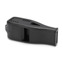 Fischietto arbitrale ABS 49x20x13mm nero 0-4000Hz