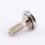 1/4" Edelstahl-D-Ring Schraube für Stative & Kameraausrüstung 2