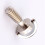1/4" Edelstahl-D-Ring Schraube für Stative & Kameraausrüstung 10