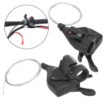 Aluminum MTB Bike Shift Lever 3x8 Speed Folding Bike Shifter Cycling Part