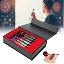 6 Stück Aluminiumlegierung Weiche Dart-Set — Leichtes, langlebiges Sportequipment