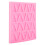 Silicone Cake Letter Mold Baking Tool Pink 10.4cm x 10.9cm 1