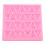 Silicone Cake Letter Mold Baking Tool Pink 10.4cm x 10.9cm 2