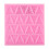 Silicone Cake Letter Mold Baking Tool Pink 10.4cm x 10.9cm 8