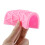 Silicone Cake Letter Mold Baking Tool Pink 10.4cm x 10.9cm 4
