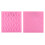 Silicone Cake Letter Mold Baking Tool Pink 10.4cm x 10.9cm 6