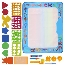 Kinder-Wasser-Malmatte 100x80cm Cartoon-Tier Malspielzeug