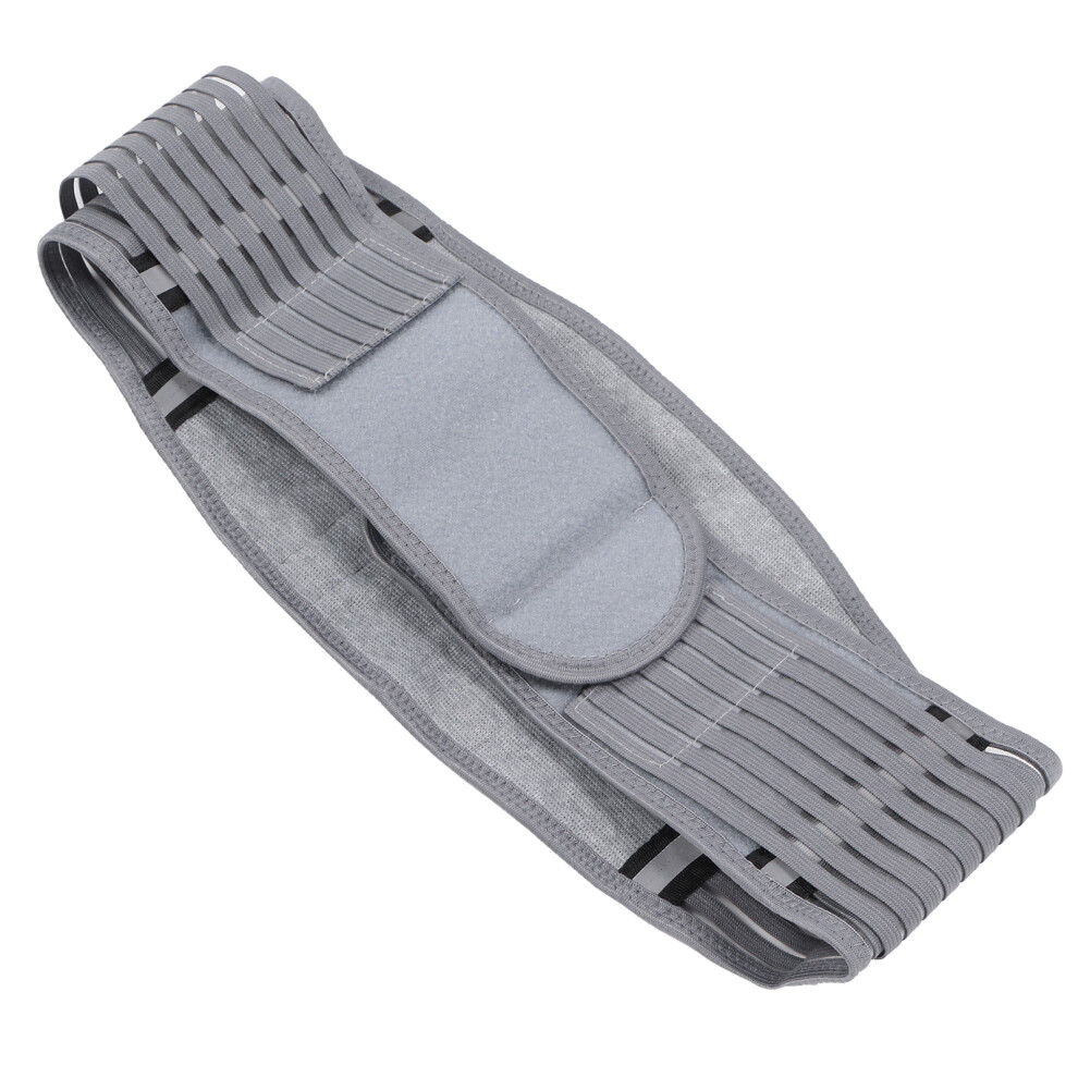Aluminum Strip Reinforced Lumbar Belt for Lifting and Manual Labor