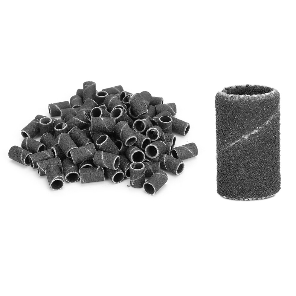 100pcs HQ-13 180# Nail Art Sanding Bands for Manicure & Pedicure