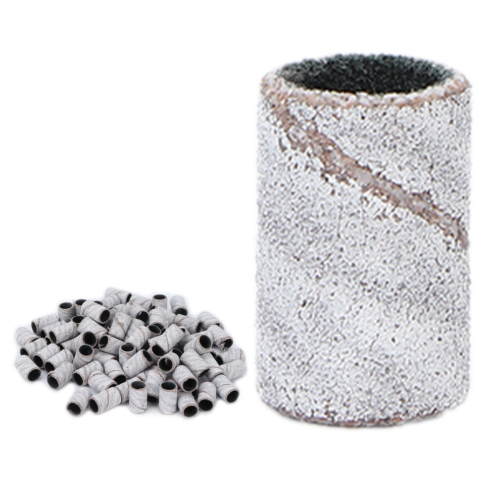Professional 100pcs Nail Sanding Rings White 240# Nail Art & Manicure Tools