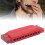 Translucent Plastic 10-Hole Harmonica with Storage Box for Kids Crimson 1