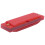 Translucent Plastic 10-Hole Harmonica with Storage Box for Kids Crimson 15