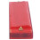Translucent Plastic 10-Hole Harmonica with Storage Box for Kids Crimson 12