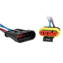 Universal 4-Pin-Weg Wasserfester Stecker für Auto, LKW, Motorrad