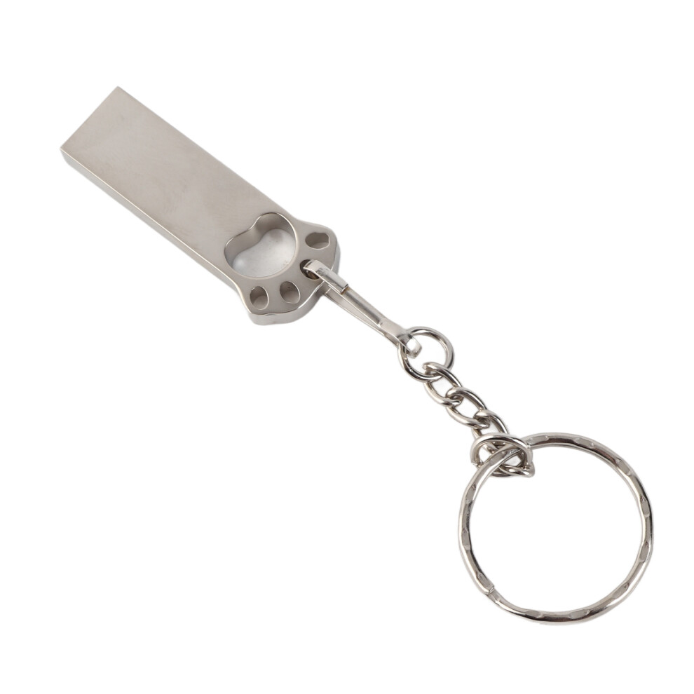 Keychain Usb Flash Drive 16Gb Paw Shape Portable Data Storage For Computer 8701358386991