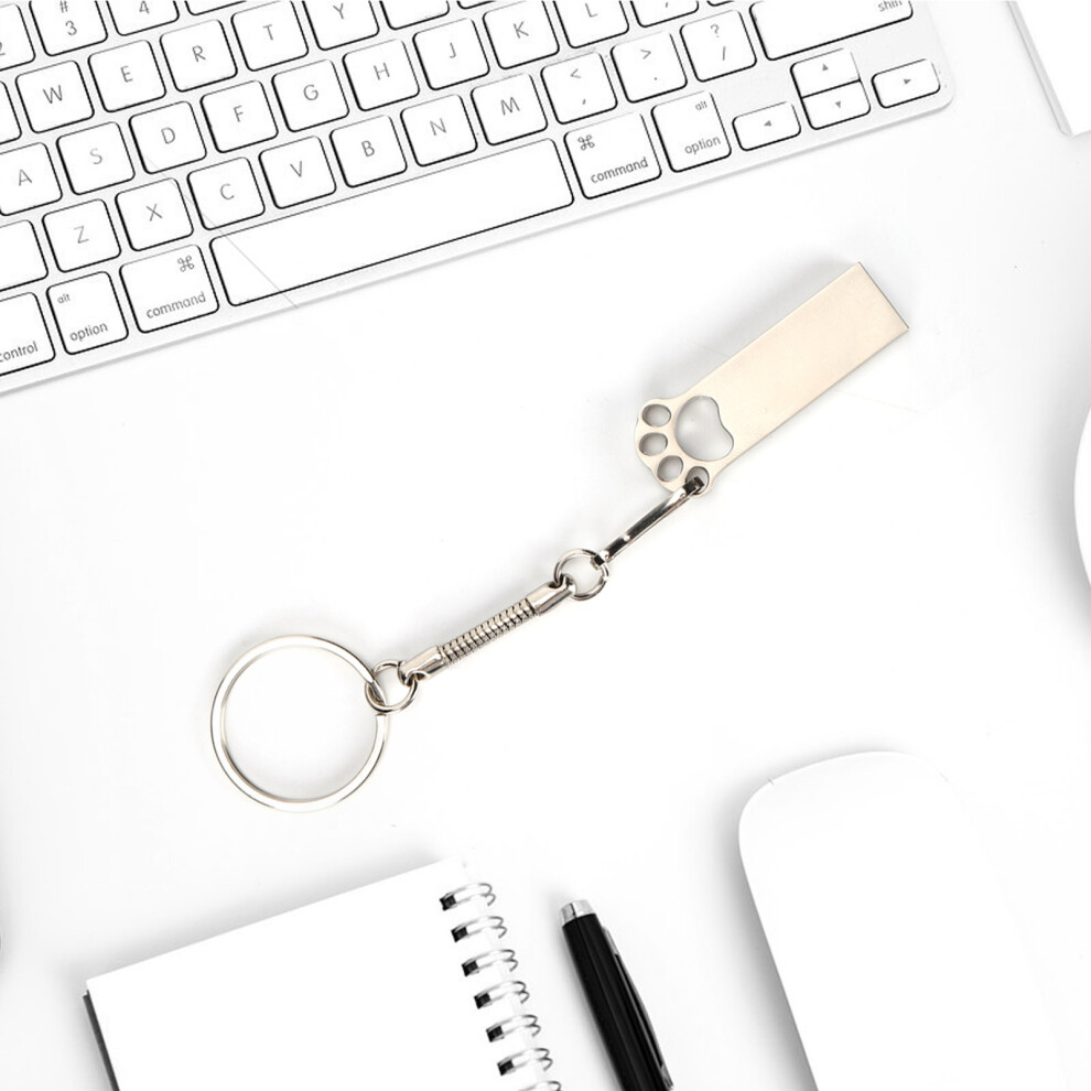 Efficient 32Gb Paw-Shaped Usb Flash Drive For Laptop & Pc With Keychain 4101358387075