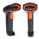 Handheld Wireless Barcode Scanner U2-W 2000mAh IP54 Dustproof Waterproof (Black Orange) 9