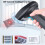 Durable Wireless Barcode Scanner IP54 360 Reading USB QR Compatibility 6