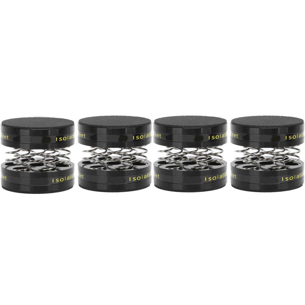 Isolation Feet Pad For Turntables & Audio Equipment, 44.5Mm, Black 7901358387696