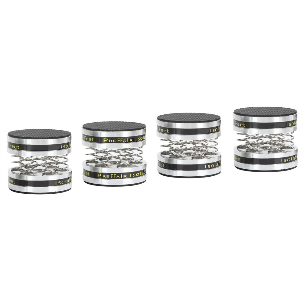 Isolation Feet Pad For Turntable & Audio Equipment, 44.5Mm Silver 4951358387687
