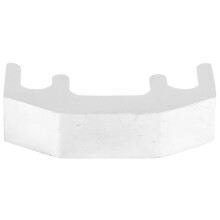 Metal Silver Violin Mute for 1/2 & 4/4 Sizes, Portable Musical Accessory