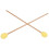 Premium Quality Medium Hard Marimba Mallets with Yarn Head Yellow 16