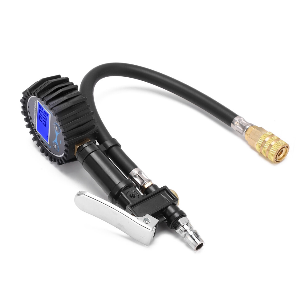 Digital Tire Air Pressure Gauge Lcd Display For Cars Motorcycles Trucks 4671358388858