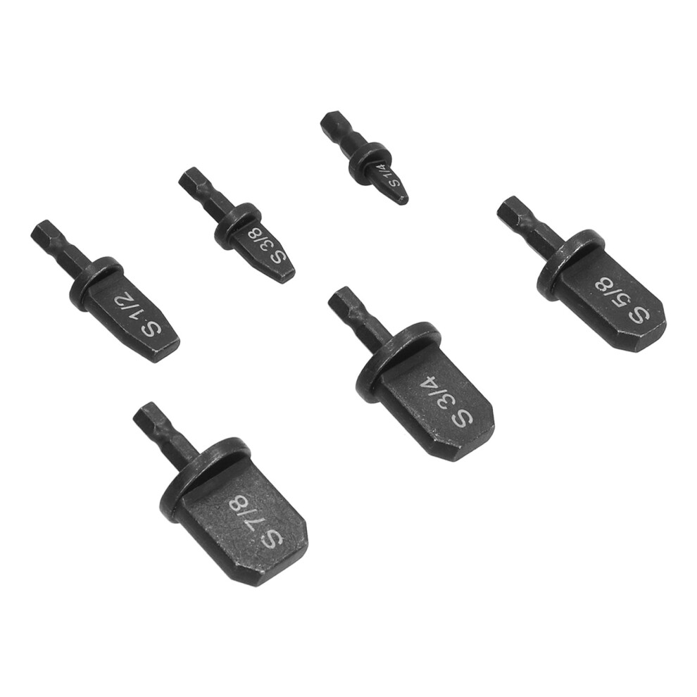 Manual 6Pcs Copper Pipe Swaging Tool Set For Hvac And Pipeline Jobs 4911358391312