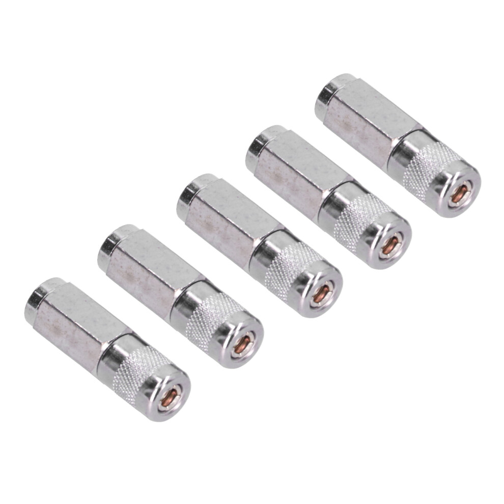 Professional-Grade 5Pc Grease Gun Flat Nozzle Set For Maintenance 6951358391330