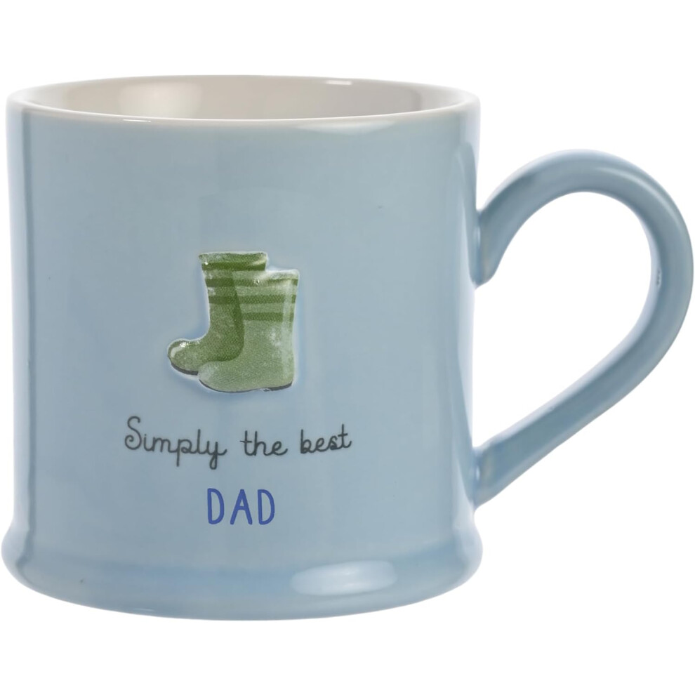 Celebrations - Love Life - 'Simply The Best Dad Ceramic Mug-image-OPC-PMRYJGQ-NEW