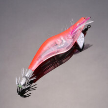 Leuchtender Fischköder in Form einer Garnelen, 10 cm, wasserdichte Metallhaken, Angelköder