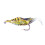 10 Stück Weiche Garnelen-Köder für Barschangeln, Gelb, 4 cm 9