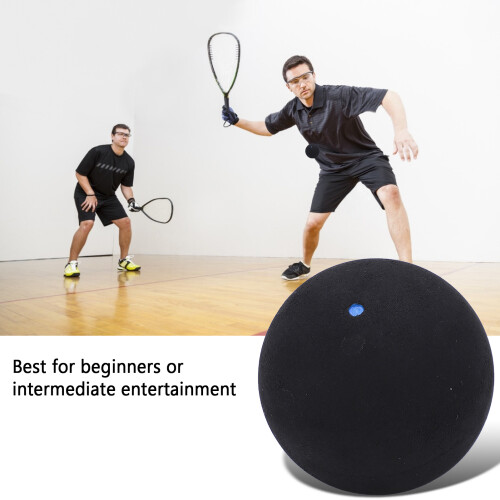 Blue Dot 37mm Rubber Squash Balls for Beginners & Professionals High Elasticity 2