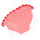 Rotes Hühner-Sattelweste mit Elastikband, 22x20cm, Vogelschutz 3