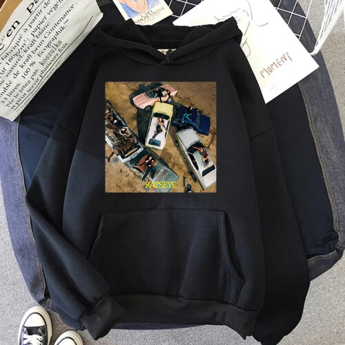Sweat à Capuche Imprimé Unisexe Harajuku – Coupe Ample, Manches Longues, Polyester Doux, Tailles XS à 3XL - 14