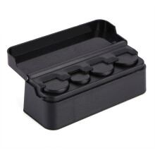 Tragbare Plastikbox für Münzaufbewahrung mit sicherem Deckel