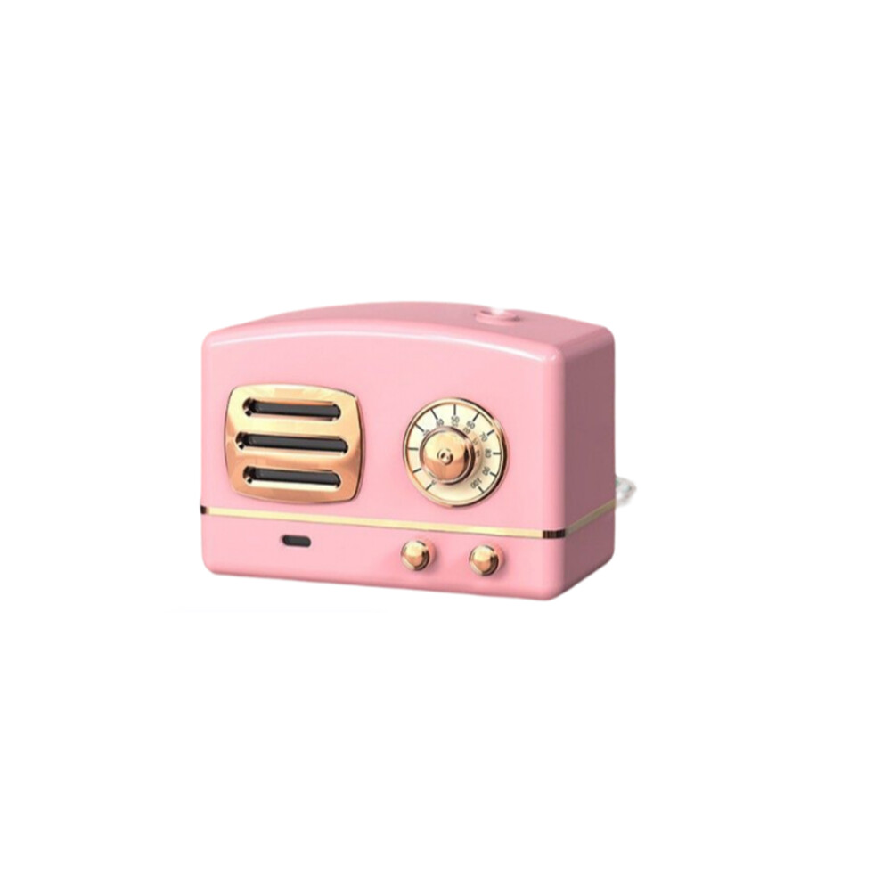 (Pink) Mini Humidifiers Low-Noise Air Humidification Retro Moistening Device-image-OPC-PMRZT9F-NEW