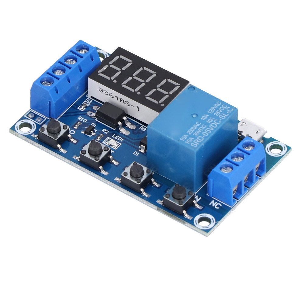 Timer Relay Module 6-30V One Way Trigger Cycle Delay Circuit Board 4151358397161