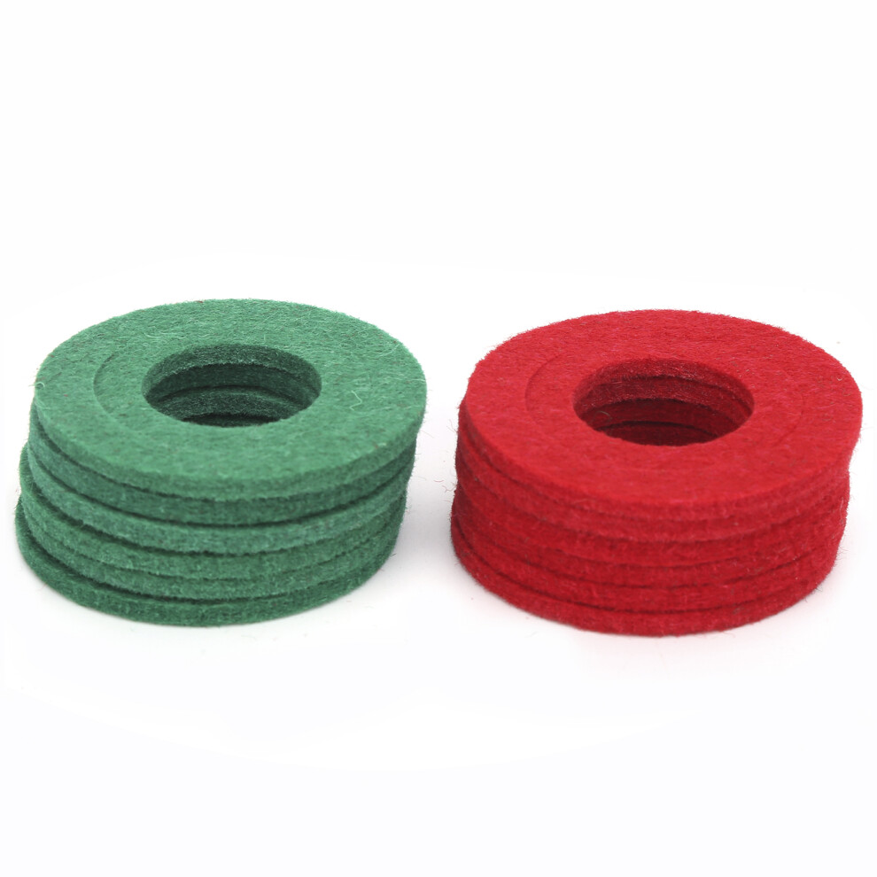 12Pcs Anti-Corrosion Battery Terminal Washers For 6V/12V - & Red/Green 4601358396980