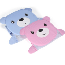 Verstellbares pinkes Bären-Babytauchbadunterstützungsnetz 58x67cm für Neugeborene bis Kleinkinder