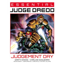 Essential Judge Dredd Judgement Day by Garth Ennis Paperback Book