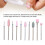 10 stücke Nagel Bohrer Bits Häutchen Reiniger 2
