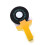 Mini-Etikettendrucker, tragbar, manuell, DIY, 6