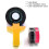 Mini-Etikettendrucker, tragbar, manuell, DIY, 8