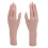 1 Paar Silikon-Handmodell, flexibel, 2