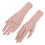 1 Paar Silikon-Handmodell, flexibel, 6