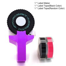 Mini-Etikettendrucker, tragbar, manuell, DIY,