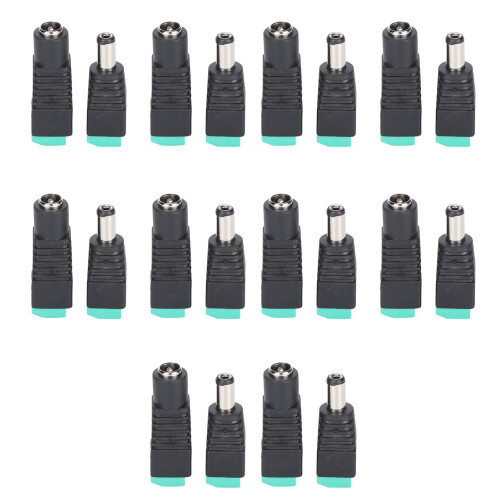 DC-Stecker/Muffe Netzadapter 5,5x2,1mm für CCTV, LED-Lichtleiste 1