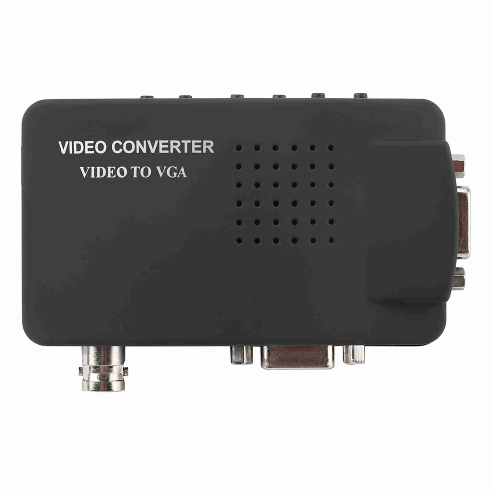 Svideo To Vga Signal Converter For Computer Monitor Compact And Durable 8491358401878